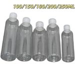 100/150/180/200/250ML Empty Plastic Bottles Travel Caps for Hand Gels & Lotion 1