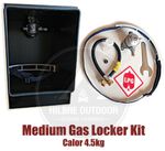 MEDIUM GAS BOX LOCKER KIT CALOR GAS 4.5KG SAFE STORAGE CAMPER CARAVAN MOTORHOME