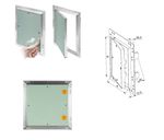 Plasterboard Access Panels Revision Door with Aluminium Frame Inspection Hatch