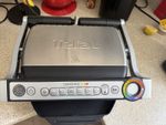Tefal OptiGrill+ 2000W Sandwich Grill Maker - Black/Silver plus waffle plates