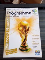 FIFA 2006 World Cup Germany Second Round Football Programme English Edition