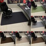 Office Chair Mat Floor Protector 90x120cm Rolling Desk Gaming Carpet Bedroom