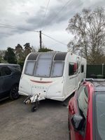 Bailey Unicorn Cadiz, fixed beds, Aldi central heating, twin movers, P/X why