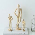 Wooden Action Toy Figures Drawing Figure Model Human Mannequin Toy Art Models