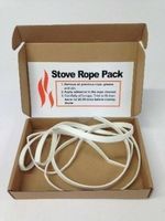 Stove Door Replacement Fibreglass Rope Sealing Strip for Woodburner Multifuel Ov