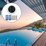 colaxi Solar Pool   Copper Silver Swimming Pool Spa Water Purifier