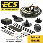 ECS 7 Pin Towbar Wiring Kit For Ford Transit Custom Van F3 10/12-06/16