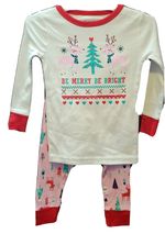 Girls Cat & Jack Pajamas, Size 2T, Christmas PJ's, New with Tags