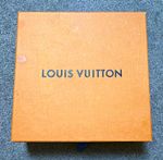 Louis Vuitton Square Gift Box with Lid, Brown Cardboard/Paper, 1pc