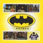 BATMAN ORIGINAL TV SHOW ADAM WEST CATWOMAN 2016 MNH STAMP SHEETLET