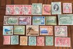 Commonwealth Jamaica 24 Used Stamps All Different (lot 2010)
