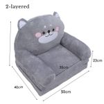 Toddler Foldable Kids Sofa Armchair Two Floors Chair for Living Room Bedroom AUA