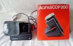 Agfa Agfascop 200 35mm Slide Viewer - Mains Powered Multi Slide Feeder