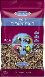 JOHNSTON & JEFF NUMBER 1 PARROT FOOD ONE BIRD MIX 12.75KG