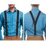 Heavy Duty Work Under Y Back Hidden Suspender Clothes with for Men