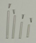 Tube friction pin pins clasps straps bracelets rivet ends 10mm - 24mm 1mm thick