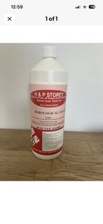 H And P Storey Slovent Horological Cleaner 500ml 