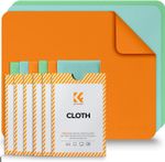 K&F CONCEPT 6x Microfiber Cleaning Cloths for Eyeglasses,Lens,Glass,Screen