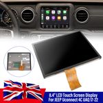 8.4" Touch Screen LCD Display Replacement for Uconnect Dodge Jeep Chrysler 17-19