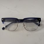 ELTON JOHN ROADIE  eyeglasses BLUE SQUARE glasses frame 52-19-145