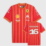 2026 F1 T-shirt Shirt Scuderia Ferrari Official Team #various colors