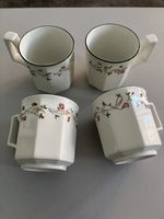 4 x Johnson Brothers - ‘Eternal Beau’ Coffee/Tea Cups - No Damage