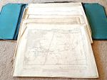 11 Antique Vintage Ordnance Maps of Essex Herts Epping Romford England Large