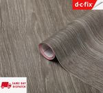 D C FIX SHEFFIELD GREY OAK SELF ADHESIVE VINYL WRAP FILM KITCHEN WORKTOPS