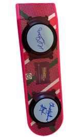 Back To The Future Signed Hoverboard - Michael J Fox & Christopher Lloyd