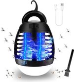 Bug Zapper Outdoor Mosquito Killer Lamp Portable Rechargable Waterproof IP66