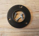Bird Nest Box Protection Plate 25, 28, 32, 45mm Entry Holes Plate 3pk c/w screws