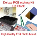 DELUXE PCB PHOTO BOARD ETCHING ETCH SIMPLE SET KIT NEW UK STOCK