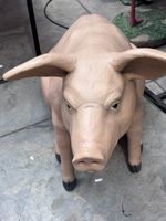 Fat Pig Statue-  Life Size Large Fat Pig - Indoor & Outdoor Display