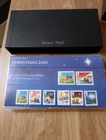 2015 Royal Mail Presentation Packs Box Set 15 Packs In deluxe Box Rare Issues