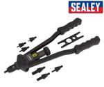 Sealey AK3985 Threaded Nut Riveter - Rivet Nut - Long Arm - Suits M3-M12 Threads