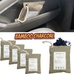 Natural Air Purifying Bamboo Charcoal Bag Home Car Purifier Dehumidifier Odour