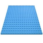 Orthopaedic Egg Crate 2",4" Foam Mattress Topper Single,Double,King,Super King