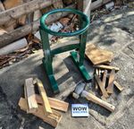 WOW Manual Firewood Kindling Log Splitter Wood Axe Hatchet Tool Heavy Duty