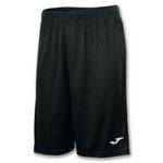 JOMA NOBEL FOOTBALL SHORTS KIDS BLACK SIZES 6XS TO XS