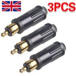 3 x 12v 24v DC Hella Type BMW or Scania Accessory Power plug DIN plug R