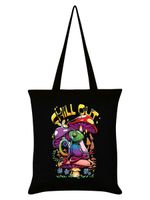 Tote Bag Chill Out Chameleon Black 38x42cm