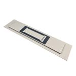 Refina 2.0mm Plaziflex Flexiback White Trowel Blade - 12" 14" 16" 18" 20" 24"