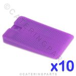 PACK OF 10 x PLASTIC NYLON LEVELLING PURPLE SHIM WOBBLE WEDGES 5mm - 1mm