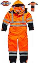 Dickies Winter Coverall - Winter Waterproof Padded Quilted - Tunnel Suit SA7000
