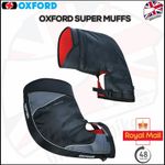 Oxford Motorbike Motorcycle Handlebar Muffs Super Muffs Outdoor Black OX395