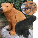 3D Archery Targets 1:1 Realistic 3D Shooter Bear Ground Stakes Sports Field Gift
