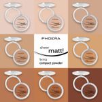 PHOERA® MATTE SETTING COMPACT PRESSED POWDER FACE FLAWLESS MAKE UP BASE FIXER