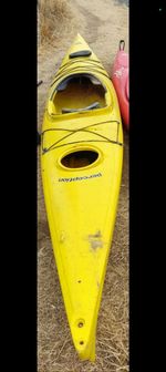 Yellow Touring Kayak Perception Carolina 14 feet Kayak yellow
