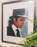 Michael Jackson Framed 10x8 Gloss Photo - Black Frame Wall Art - Brand New,boxed