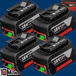For Bosch 18V 5Ah/8Ah Lithium-Ion Battery Professional GBA BAT609 BAT620 BAT610